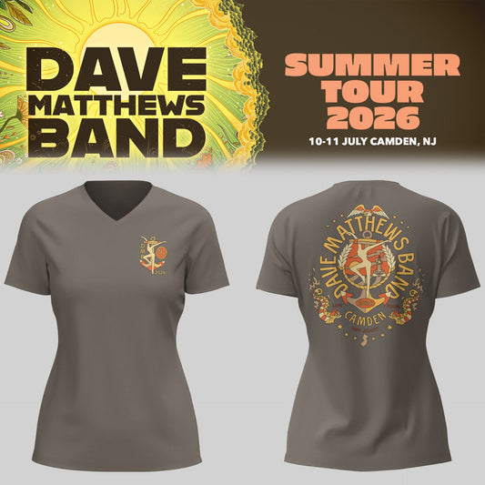 Limited Edition Summer Tour 2026 At Camden,NJ V-neck Shirt | DD75