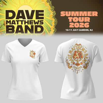 Limited Edition Summer Tour 2026 At Camden,NJ V-neck Shirt | WH70