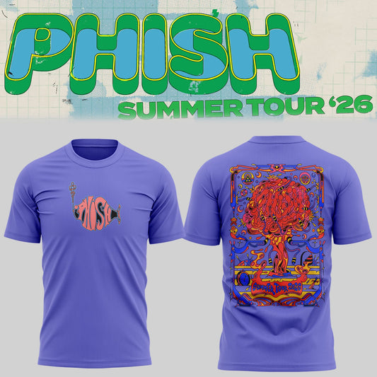Limited Edition Phish Summer Tour 2026 Music Fan Shirt | JZ27