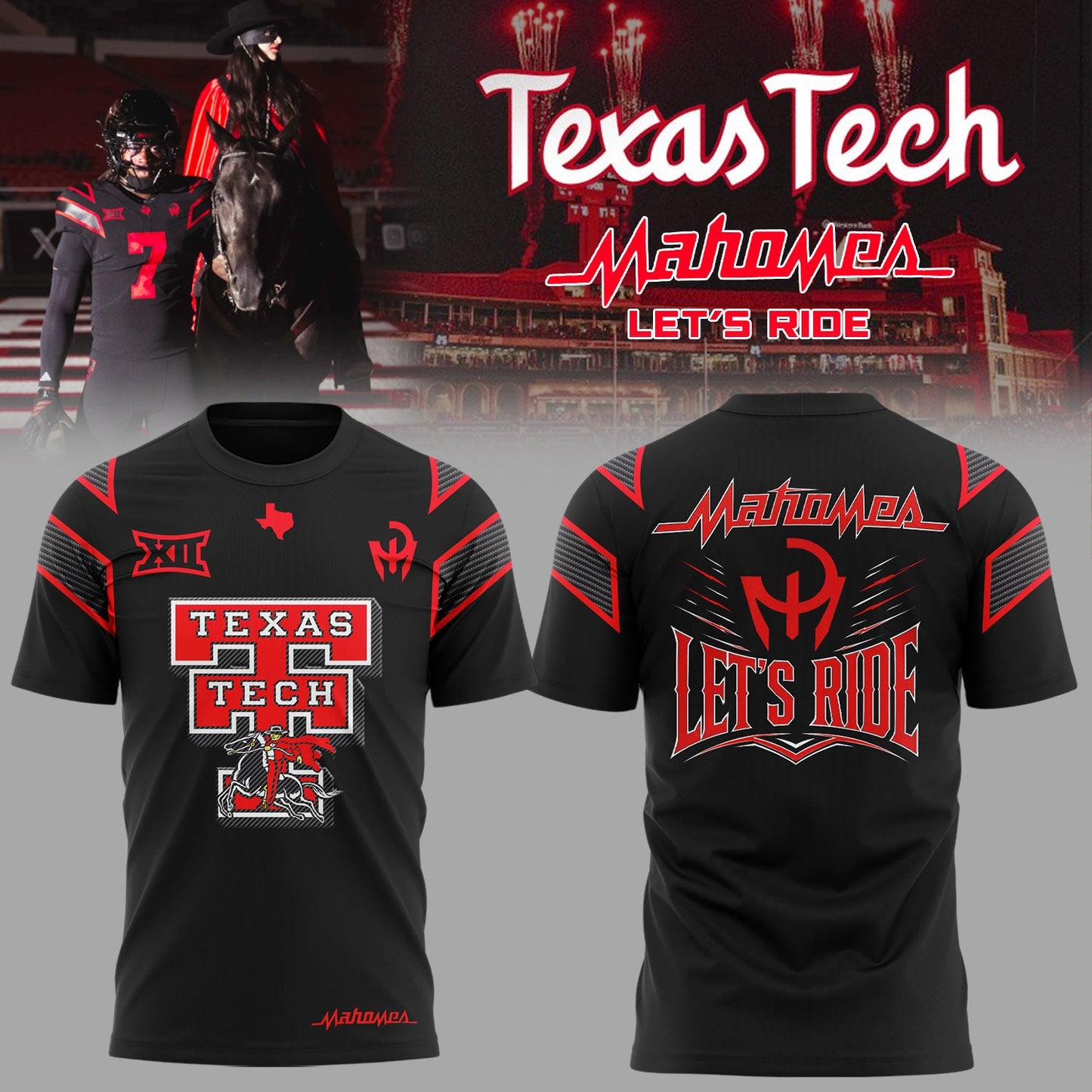 Limited Edition Mahomes "Let’s Ride" Shirt | DP37