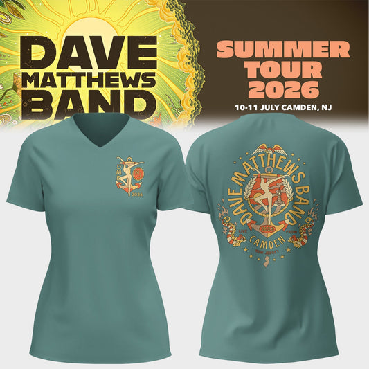 Limited Edition Summer Tour 2026 At Camden,NJ V-neck Shirt | LE19