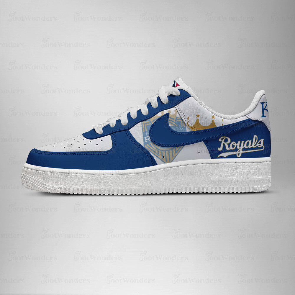Kansas City Royals MLB AF1 Low Top Shoes | BG31