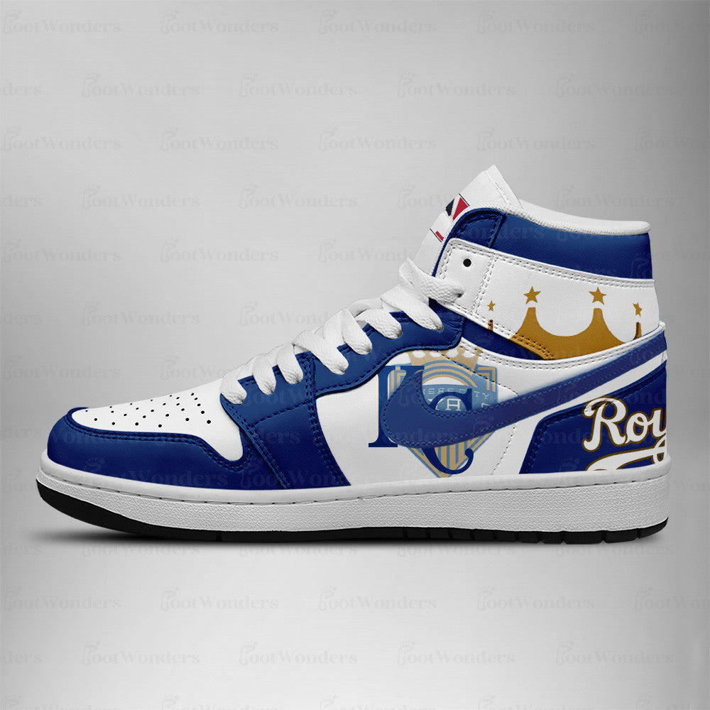 Kansas City Royals MLB AJ1 High Top Shoes | MF25