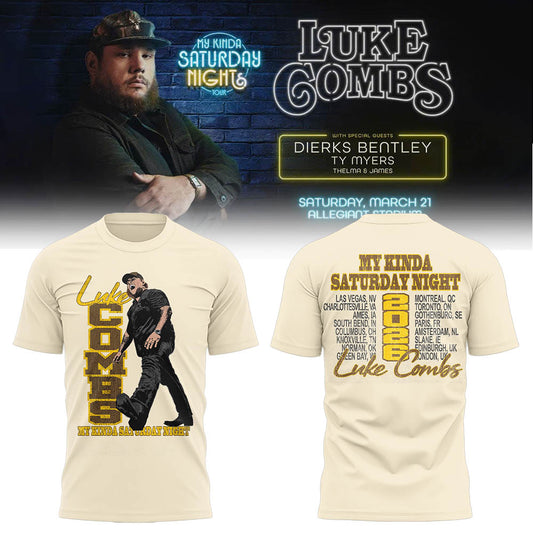 Limited Edition "My Kinda Saturday Night Tour" at Montréal Tshirt | MD47