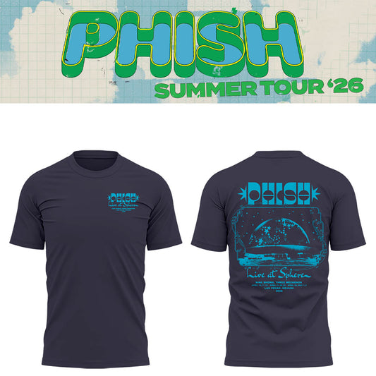 Limited Edition Sphere Residency 2026 Vintage Concert T-Shirt | KE92