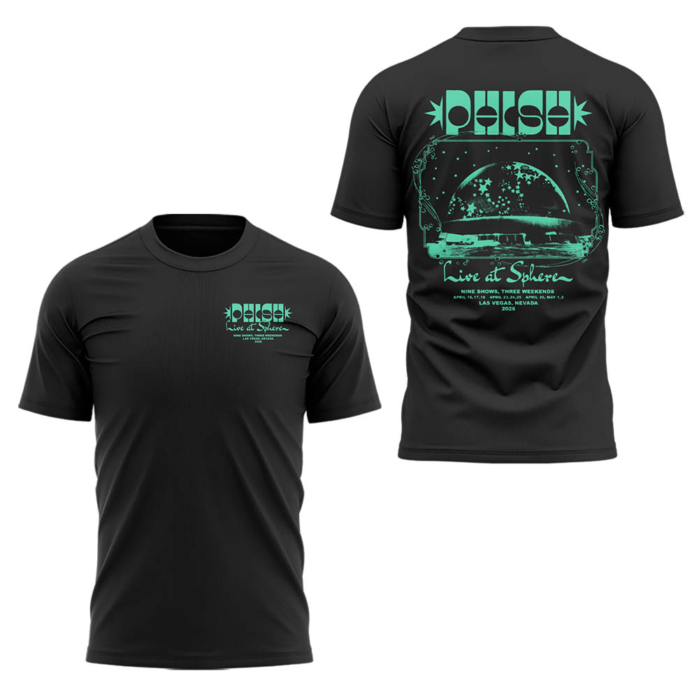 Limited Edition Sphere Residency 2026 Music Fan Graphic Tee | BU69