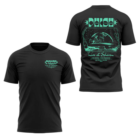 Limited Edition Sphere Residency 2026 Music Fan Graphic Tee | BU69