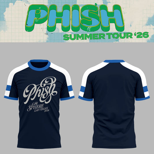 Limited Edition Sphere Residency 2026 Concert Merch Tee | WS22