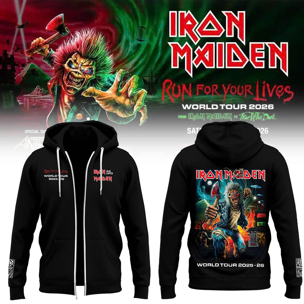 Limited Edition Run For Your Lives 2026 ZIP Hoodie | BI21