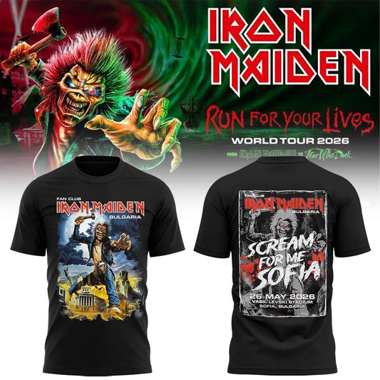 Limited Edition Run For Your Lives 2026 At Sofia Bulgaria Shirt | DS74