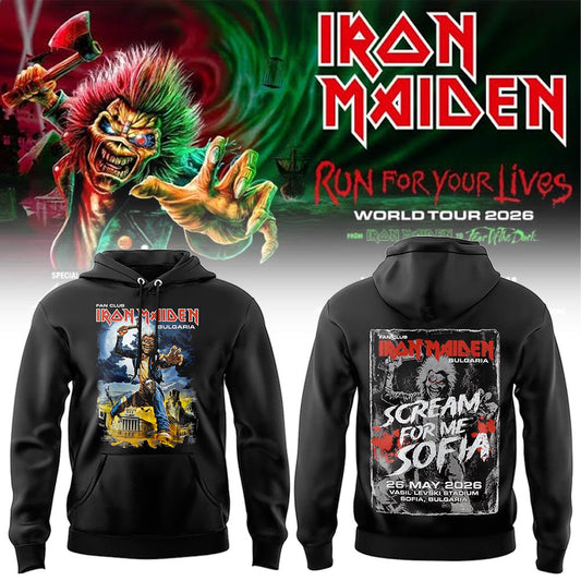 Limited Edition Run For Your Lives 2026 At Sofia Bulgaria Hoodie | WY84