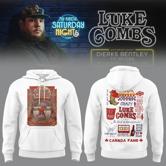 Limited Edition "My Kinda Saturday Night Tour" At Montréal Hoodie | ZK20
