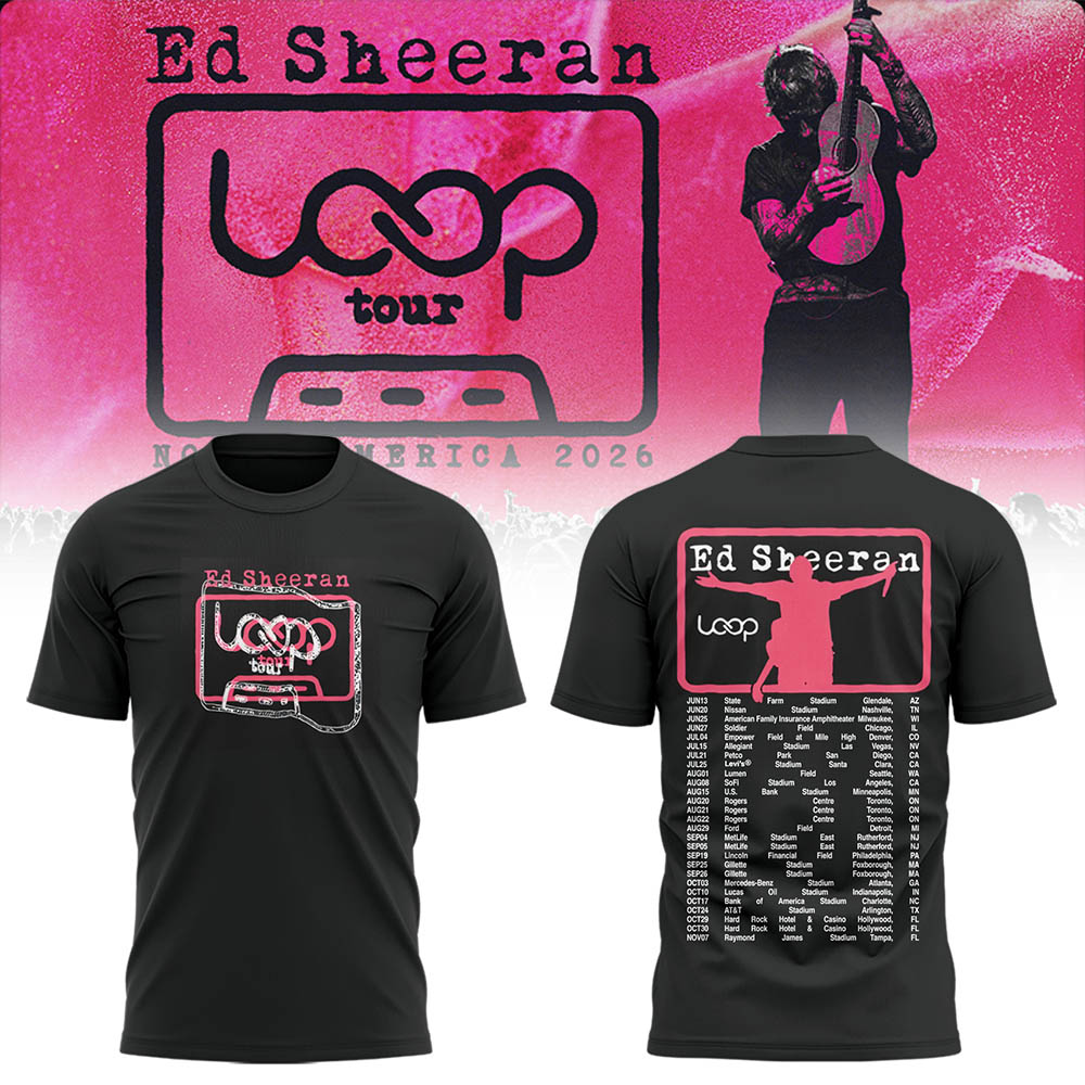 Ed "North American Loop Tour 2026" Shirt | OI97