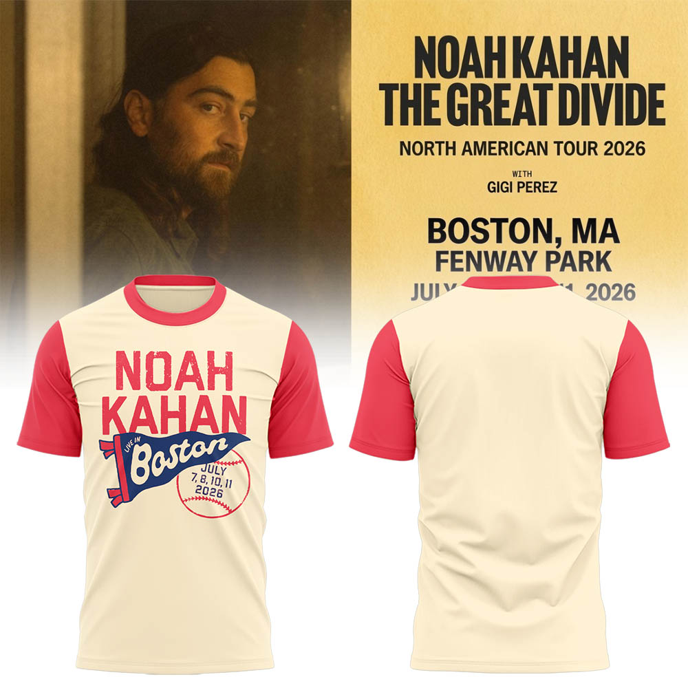 Limited Editon The Great Divide Tour At Fenway Park Boston Tshirt | ZG66