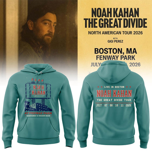 Limited Editon The Great Divide Tour At Fenway Park Boston Hoodie | IO49