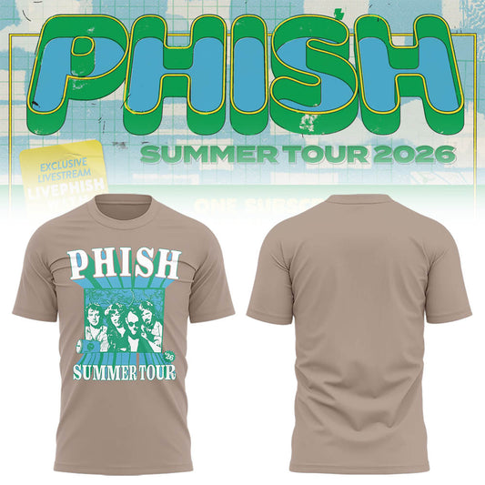 Limited Edition Phish Summer Tour 2026 Madison WI Vintage Shirt | RV25