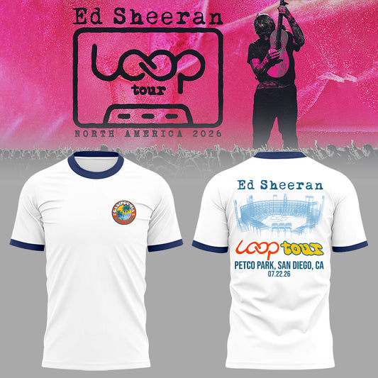 Ed "North American Loop Tour 2026" at Petco Park,CAShirt | FN13