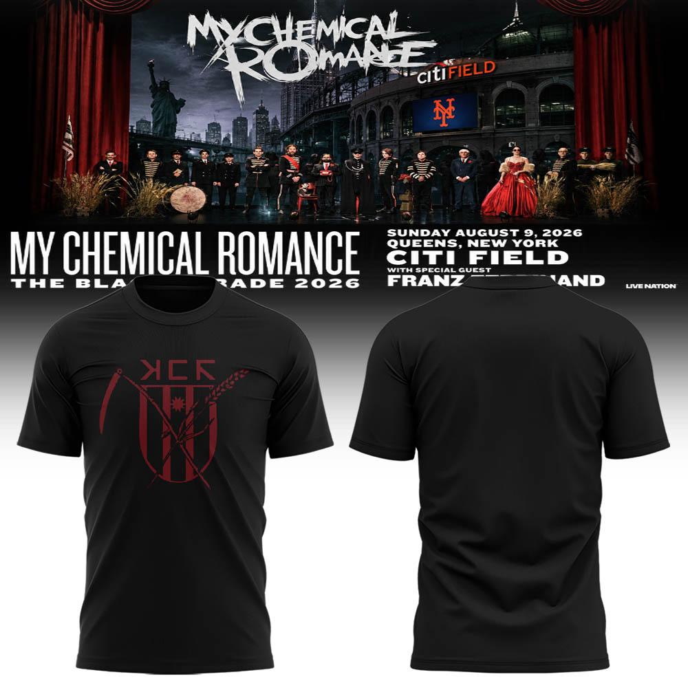 Limited Edition MCR Long Live The Black Parade Tour US 2026 Tshirt | YH26