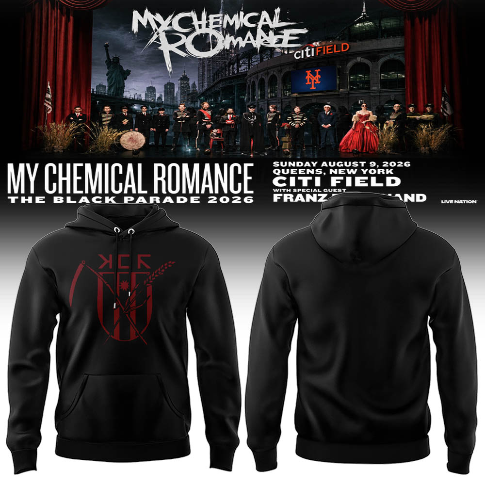 Limited Edition MCR Long Live The Black Parade Tour US 2026 Hoodie | RG42