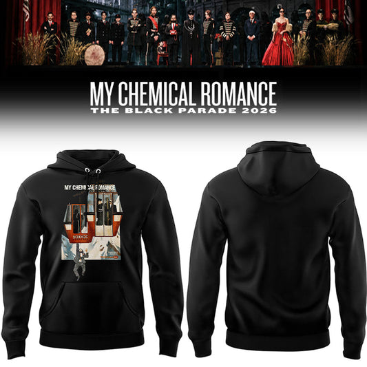 Limited Edition MCR Long Live The Black Parade Tour US 2026 At Denver Hoodie | FE90