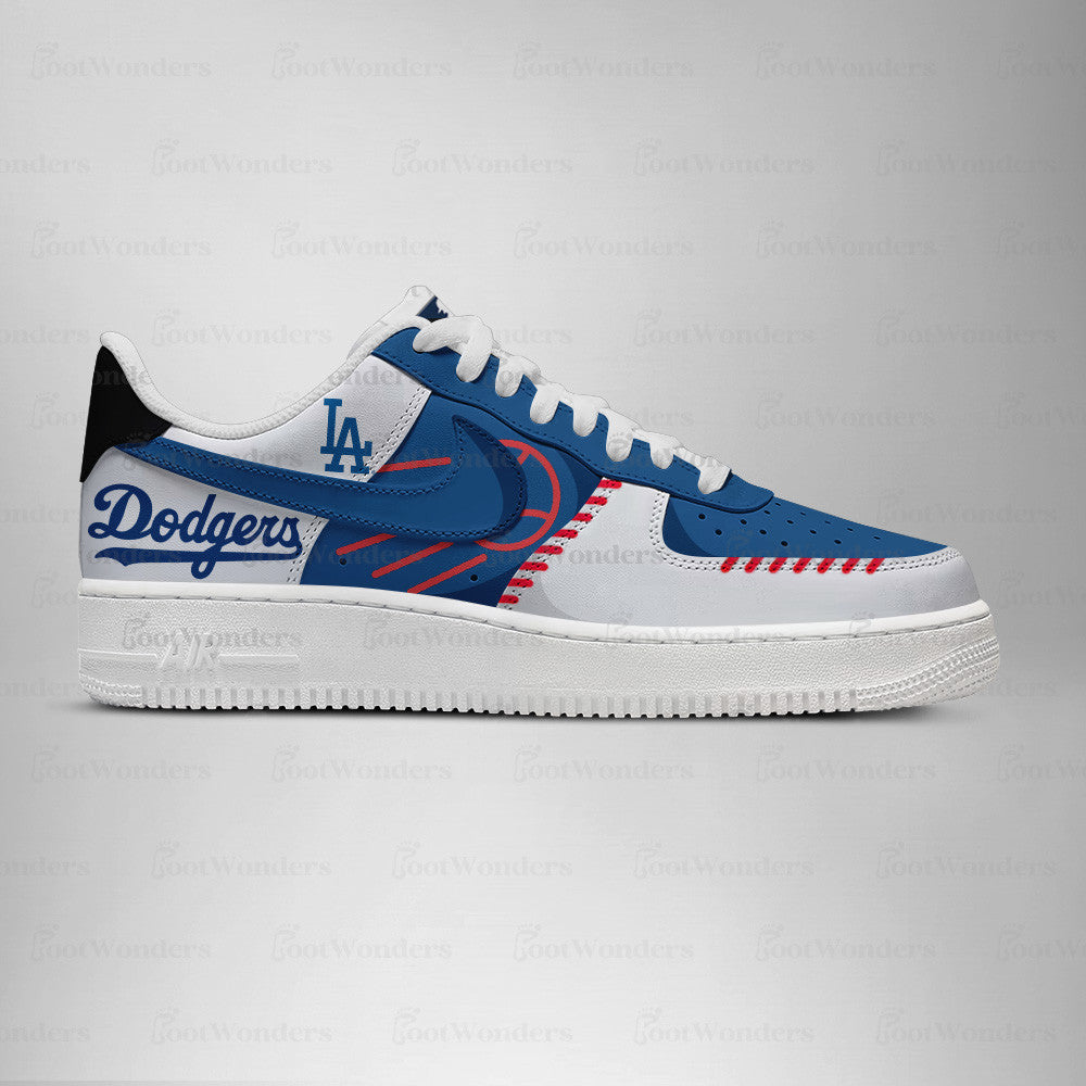 Los Angeles Dodgers MLB AF1 Low Top Shoes | VH40
