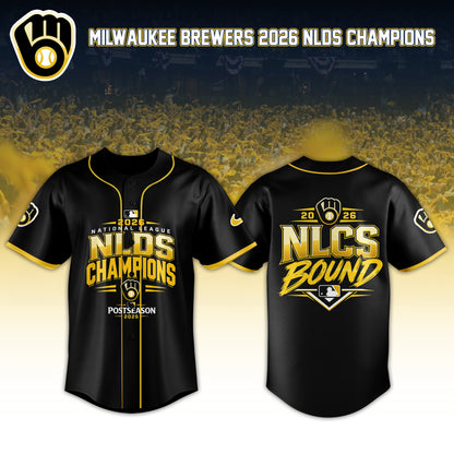 Milwaukee Brewers 2026 NLDS Champions Jersey Limited Edition 03