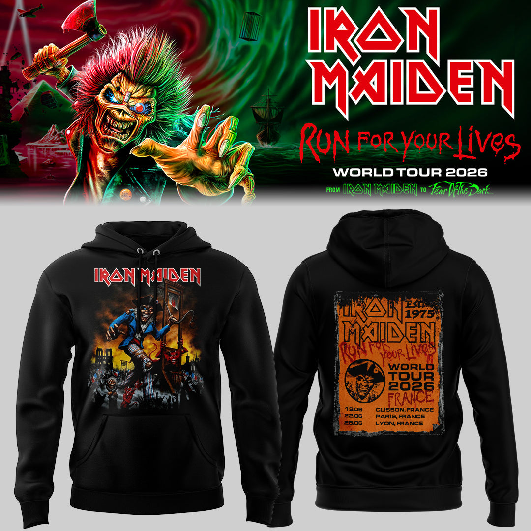 Limited Edition Run For Your Lives 2026 At France Hoodie | NW47
