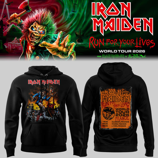 Limited Edition Run For Your Lives 2026 At France Hoodie | NW47