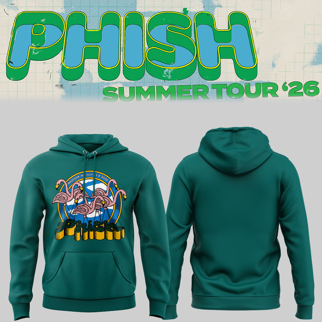 Limited Edition Phish Summer Tour 2026 Graphic Hoodie | TX81