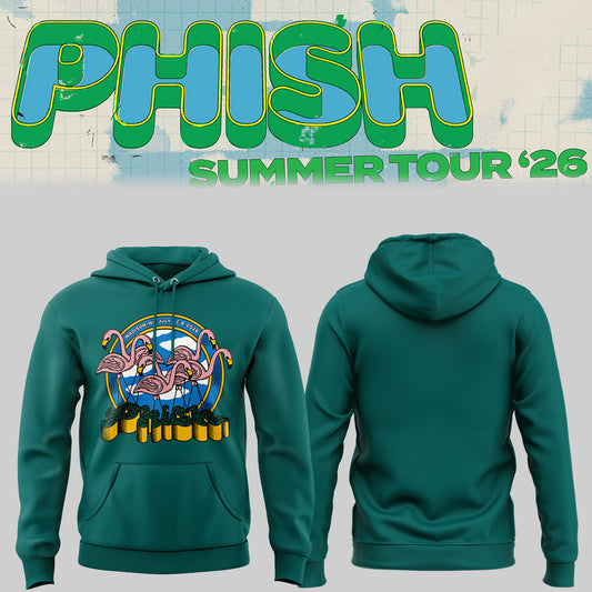 Limited Edition Phish Summer Tour 2026 Graphic Hoodie | TX81