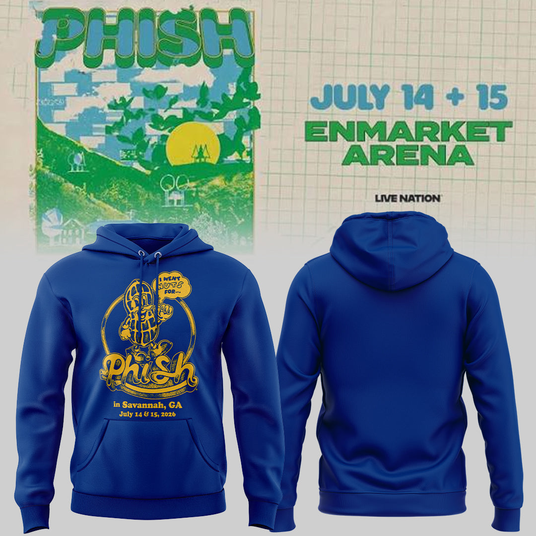 Limited Edition Phish Summer Tour 2026 Tour Merch Hoodie | OF21