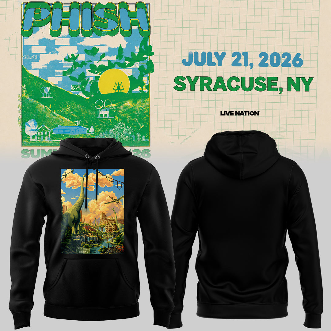Limited Edition Phish Phish Summer Tour 2026 Vintage Concert Graphic Hoodie | CV31