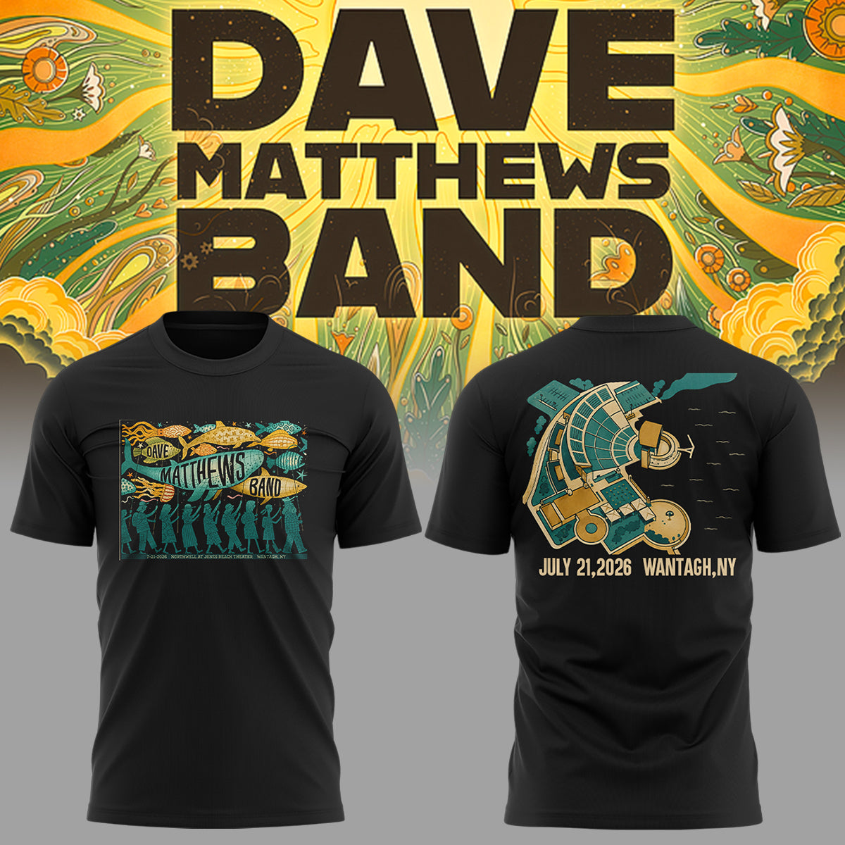 Limited Edition Summer Tour 2026 Wantagh, NY Shirt | VA45