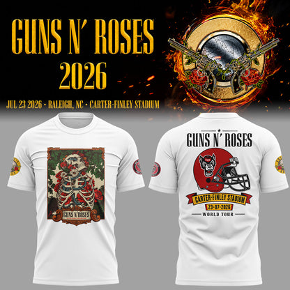 Limited Edition Guns N' Roses Tour 2026 TShirt | XR92