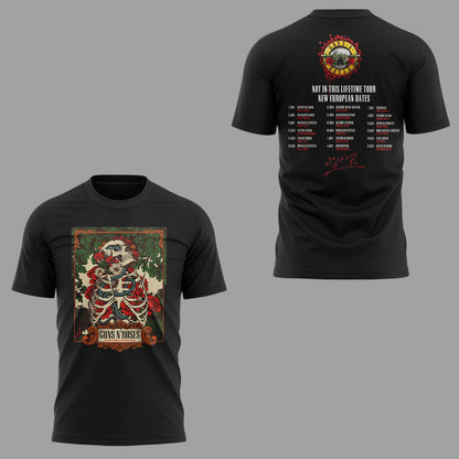 Limited Edition Guns N' Roses Tour 2026 TShirt | NL60