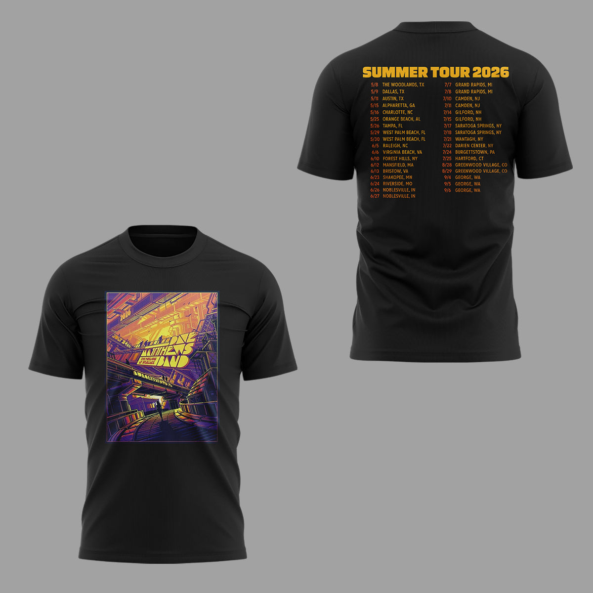 Limited Edition Summer Tour 2026 Burgettstown,PA T-Shirt | NE55