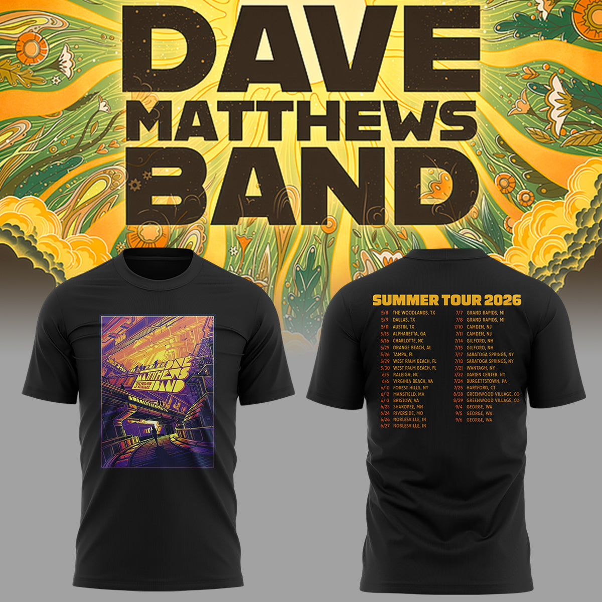 Limited Edition Summer Tour 2026 Burgettstown,PA T-Shirt | NE55
