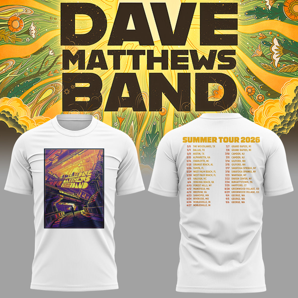 Limited Edition Summer Tour 2026 Burgettstown,PA T-Shirt | IC98