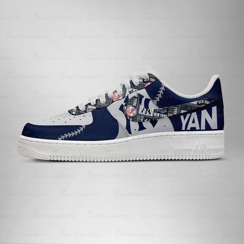 New York Yankees MLB AF1 Low Top Shoes | OA48