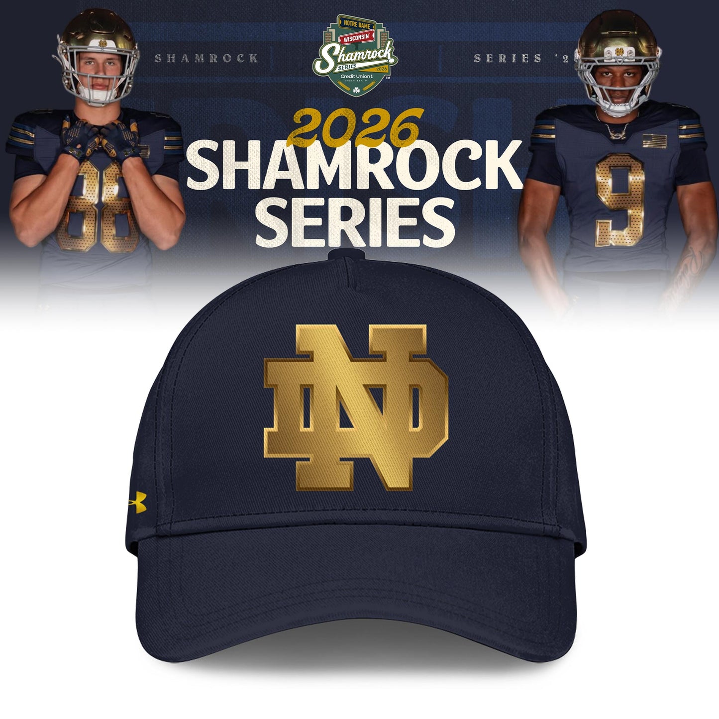 Notre Dame Football 2026 Shamrock Series Limited Edition Custom Jersey