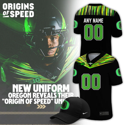 Go Ducks 2026 Origin Of Speed Limited Football Jersey