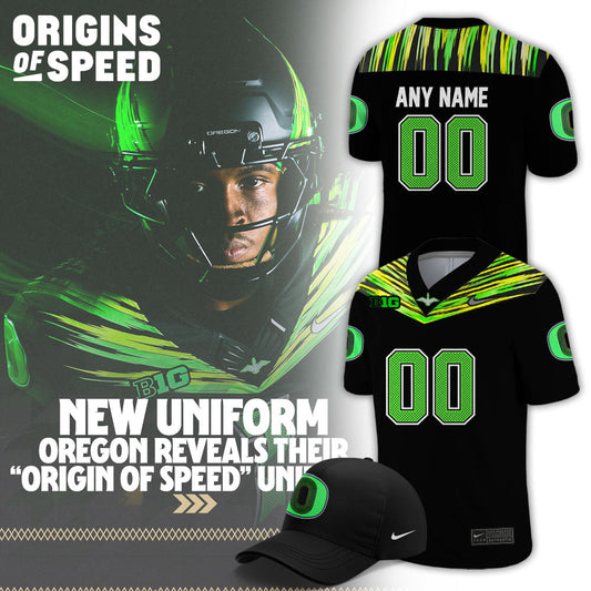 Go Ducks 2026 Origin Of Speed Limited Football Jersey