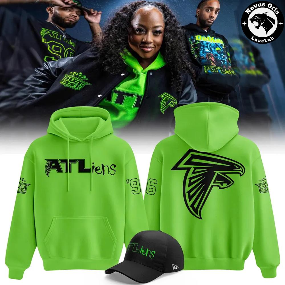 OutKast x Atlanta Falcons ATLiens 30th Anniversary 2026 Hoodie | UZ84