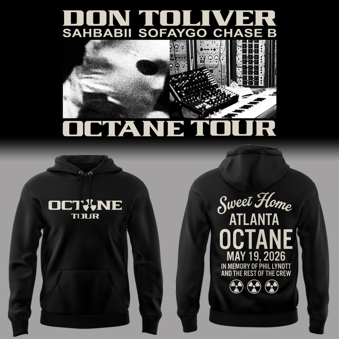 Don Toliver OCTANE Tour 2026 Hoodie - Limited Release