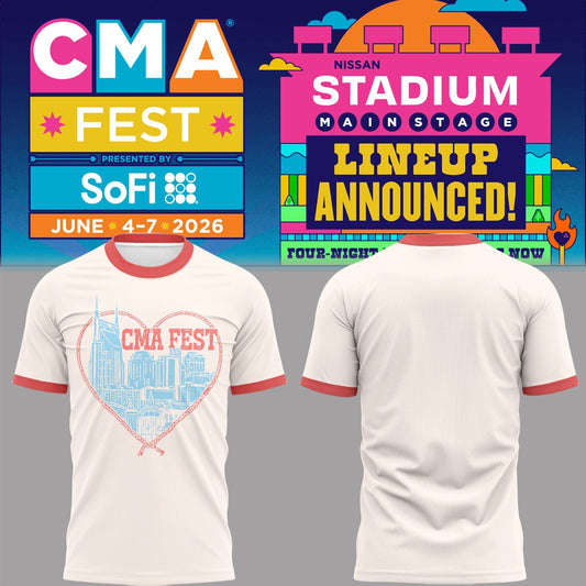 Limited Edition CMA FEST 2026 Shirt | VJ40