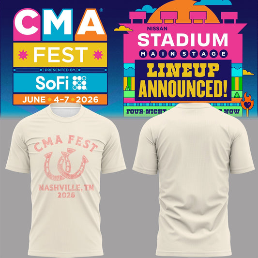 Limited Edition CMA FEST 2026 Shirt | FR39