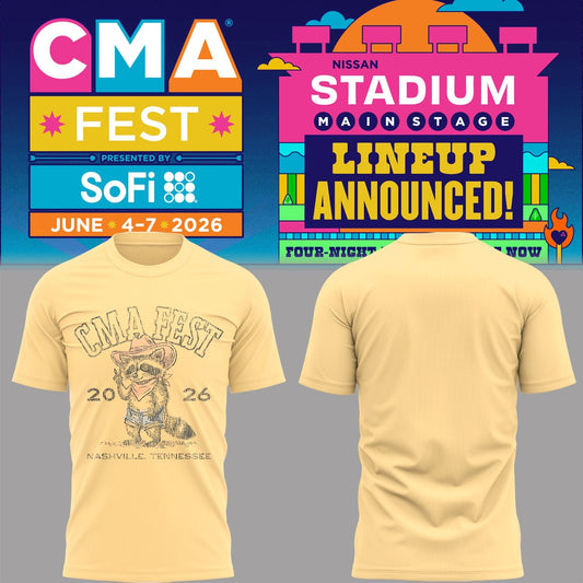 Limited Edition CMA FEST 2026 Shirt | CJ41