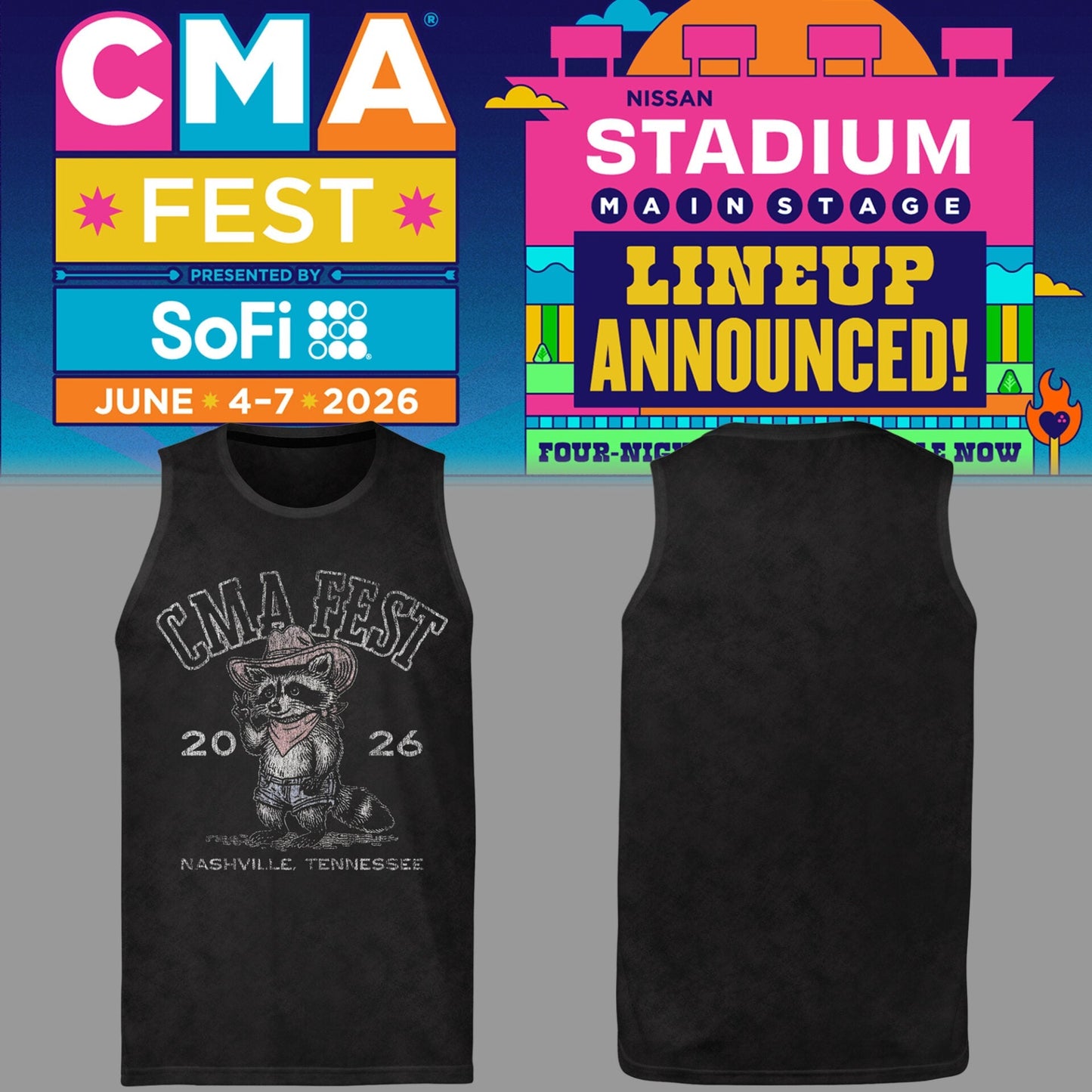 Limited Edition CMA FEST 2026 Baskeball Jersey | DB46