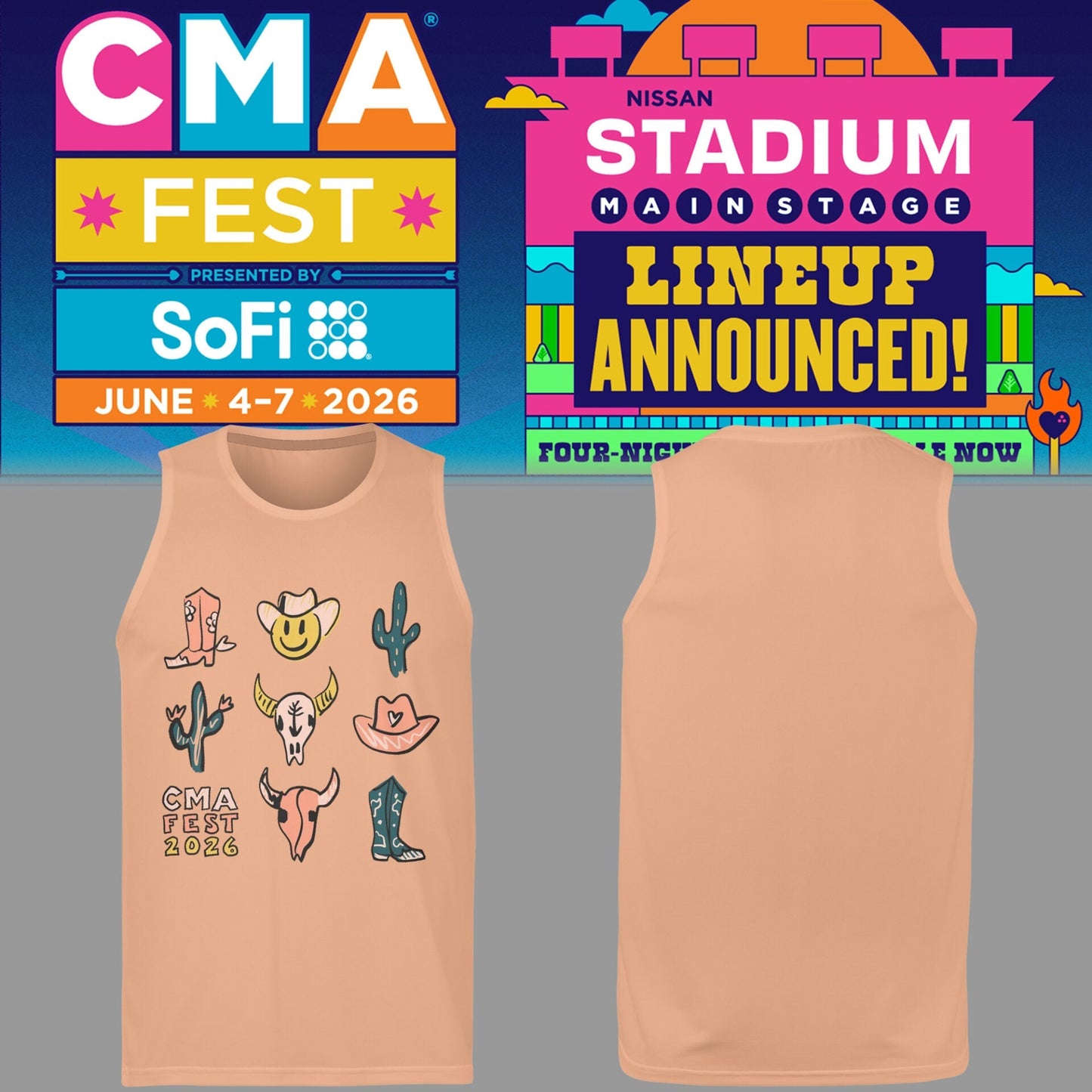 Limited Edition CMA FEST 2026 Jersey | WB66