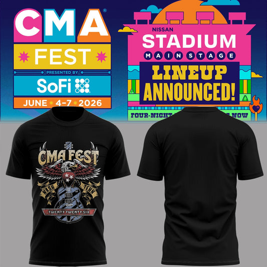 Limited Edition CMA FEST 2026 Shirt | CY74